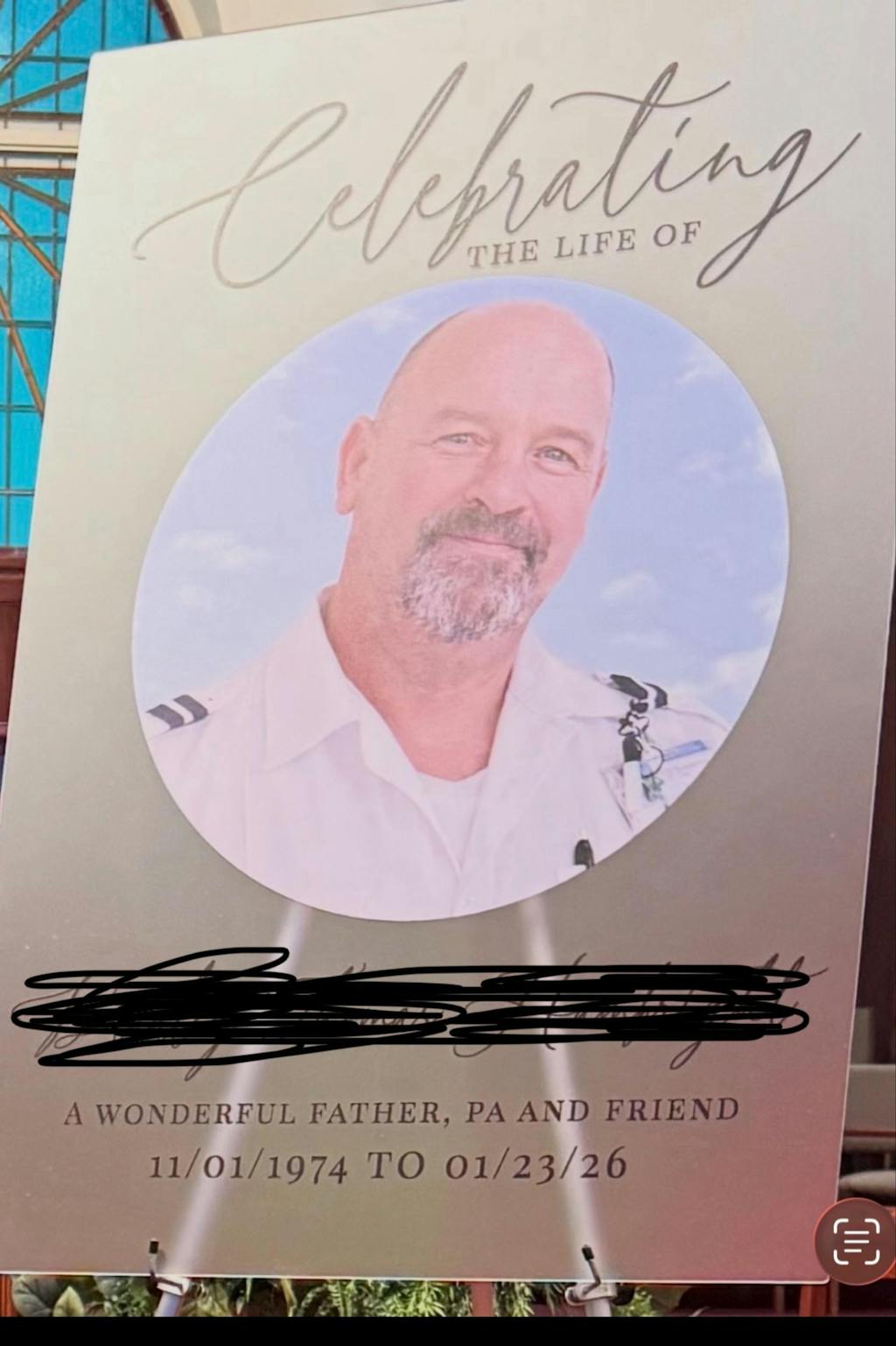 Celebration Of Life Sign, Custom Acrylic In Loving Memory Sign