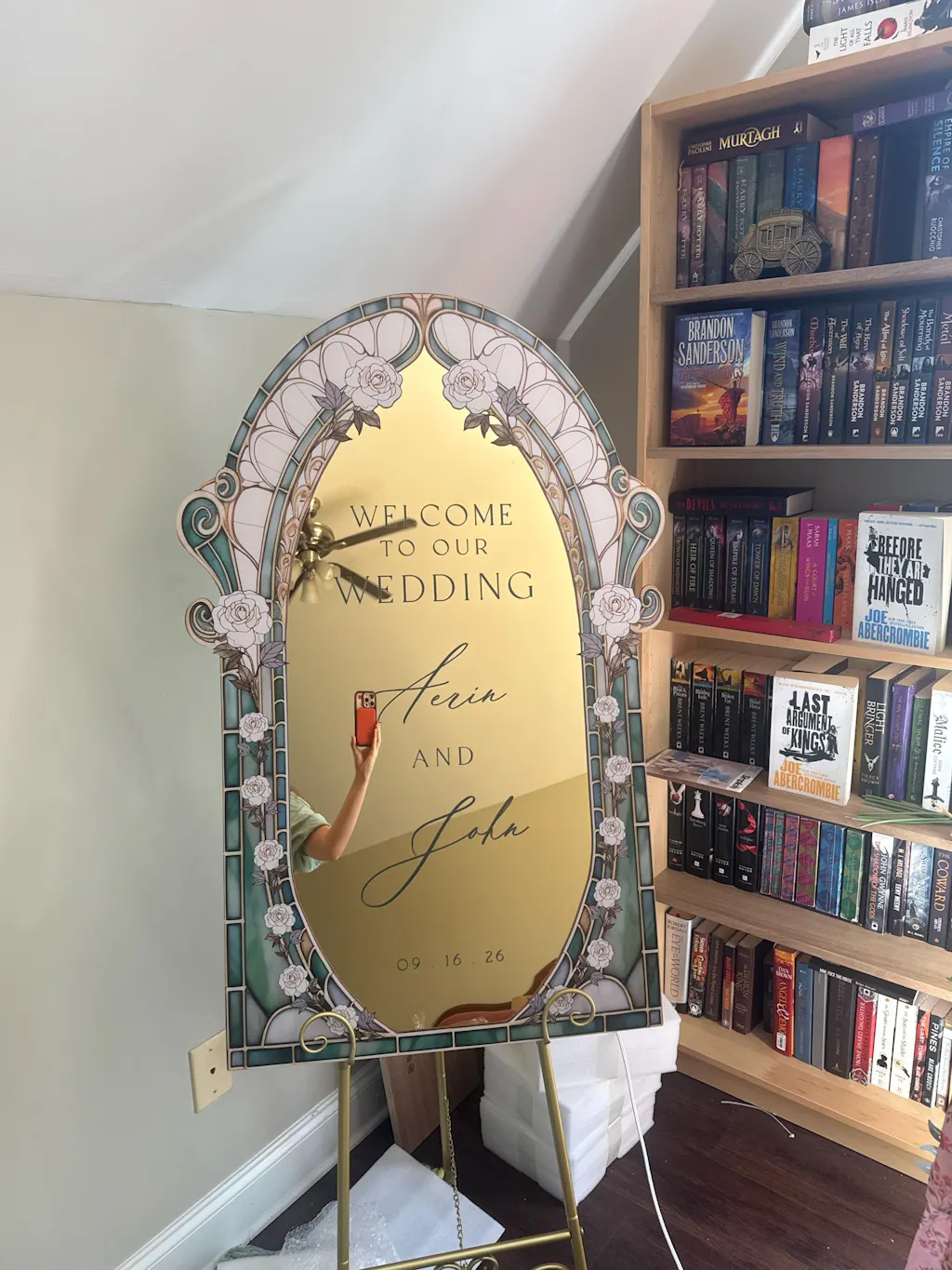 Personalized Wedding Photo Booth Frame