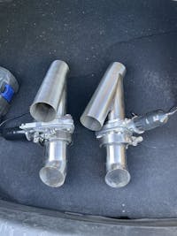 SPELAB 2.0/2.25/2.5/3 Inch Dual Electric Exhaust Cutout Valve Remote Switch