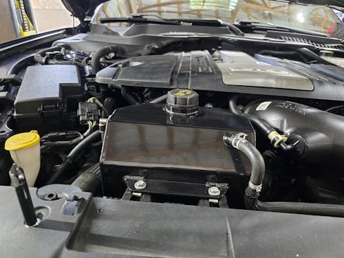 Coolant Reservoir for 2015-2023 Ford Mustang EcoBoost/V6/V8 Coolant Overflow Tank | SPELAB