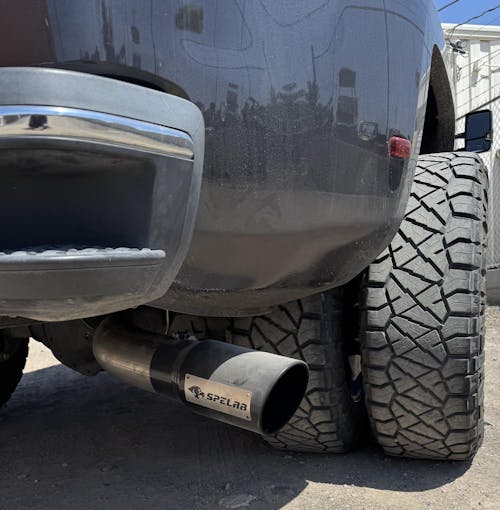 4"/5" 2015.5-2016 LML 6.6 Duramax DPF Delete Race Pipe Exhaust Chevy GMC | SPELAB