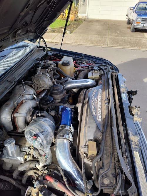 CCV PCV ReRoute Delete Kit For 2008-2010 6.4L Powerstroke Diesel Ford F250 F350 F450 F550 | SPELAB