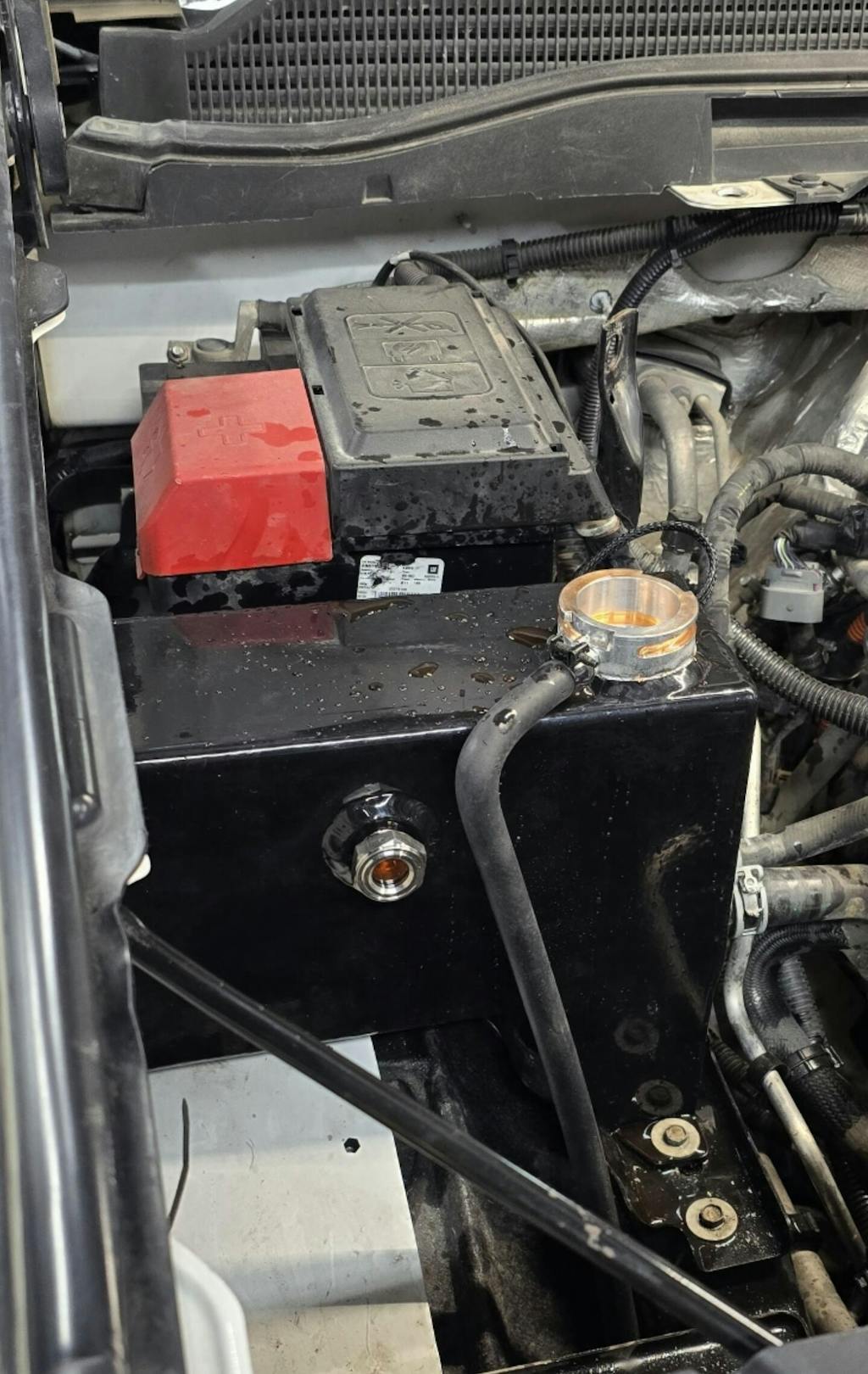 Coolant Reservoir for 2011-2016 LML 6.6L Duramax Coolant Overflow Tank | SPELAB