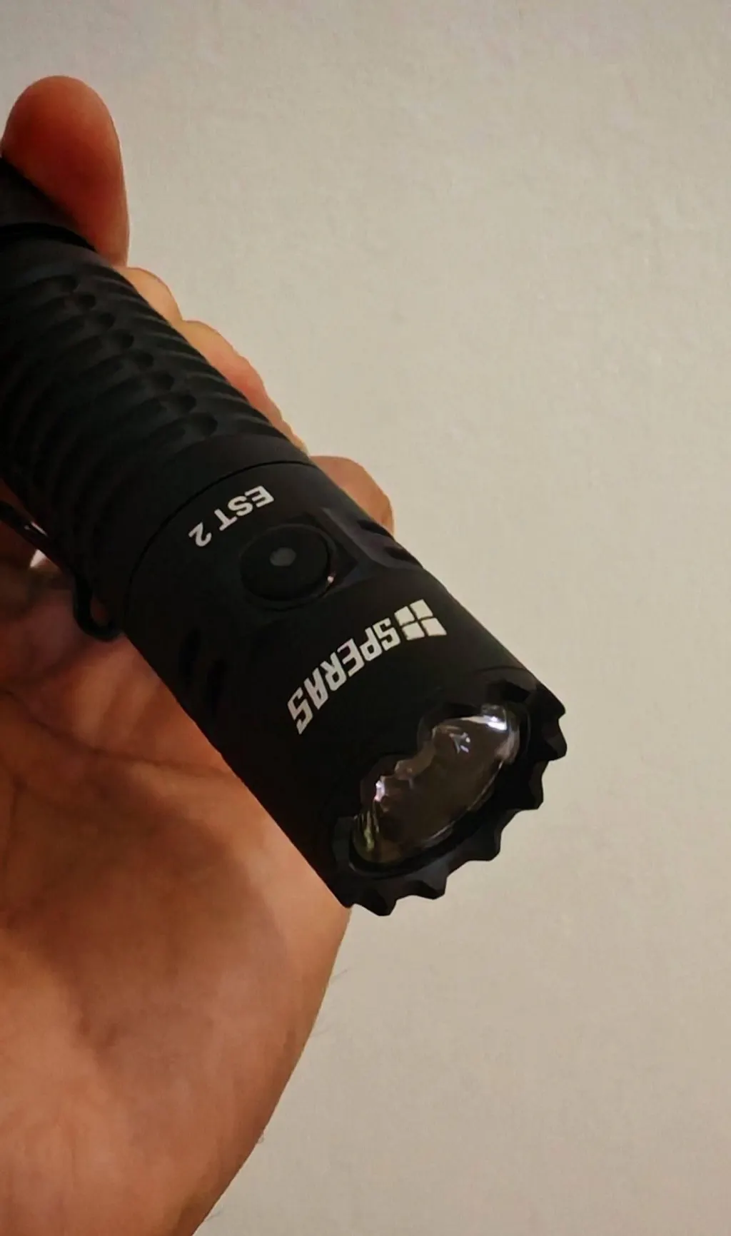 SPERAS EST2 1900lm 211m USB-C Rechargeable Tactical Flashlight