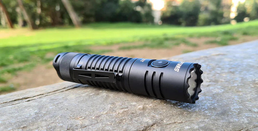 SPERAS EST 1900lm 211m USB-C Rechargeable Tactical Flashlight