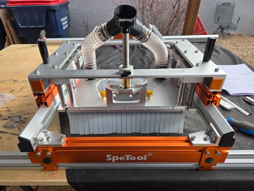 SpeTool S03001 Router Sled | Expandable Slab Flattening Tool