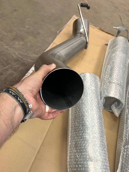 For 4"/5" 2004.5-2007 5.9L Cummins DPF Delete Race Pipe Dodge Ram 2500/3500