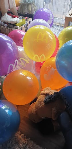 25 pcs 18 inch Cattex Crystal mcdonald looners