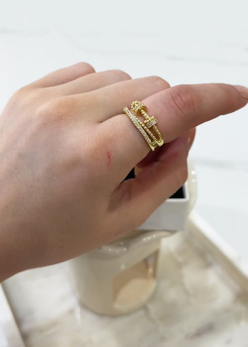 KATE Pearl Beaded Ring