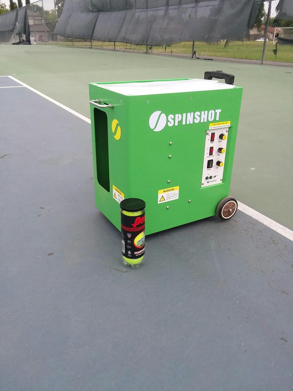 Spinshot Pro Tennis Ball Machine Spinshot Sports US