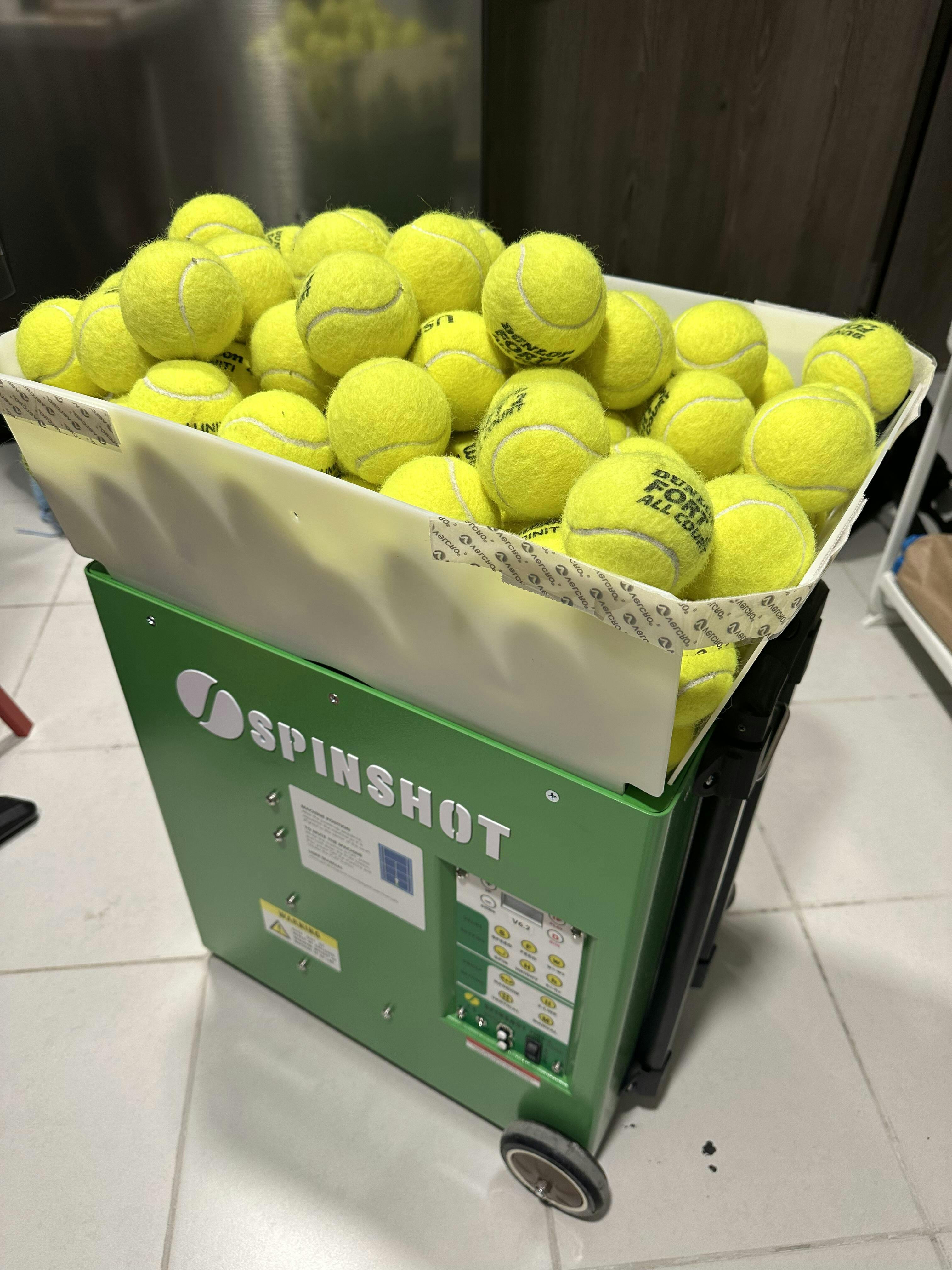 Spinshot Plus-2 Tennis Ball Machine - Spinshot Sports US