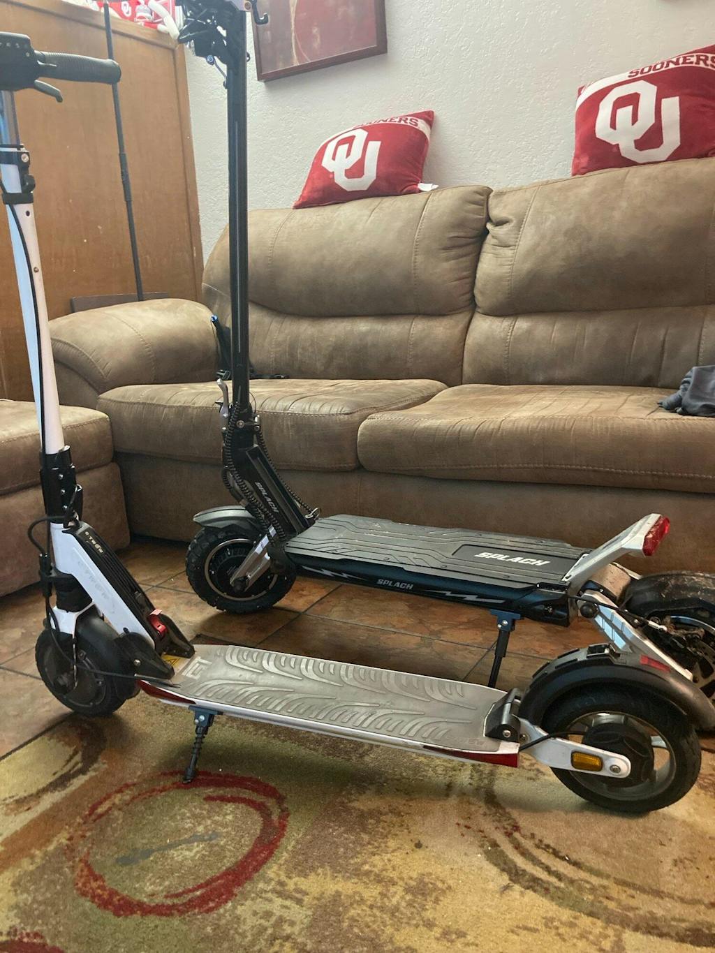 SPECIAL DEAL! SPLACH Thunder: Silky Smooth Dual Motor Electric Scooter ...