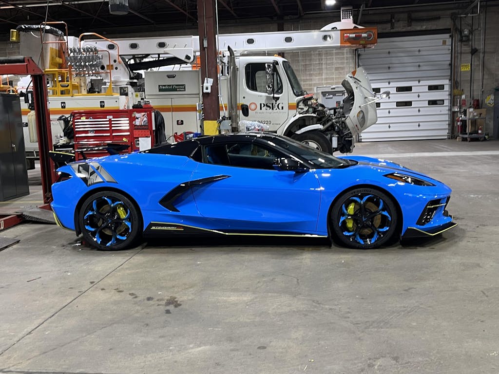 SC-07M Corvette C8 Stingray/Z51 Rapid Blue 19x8.5 20x11, 20x9 21x12