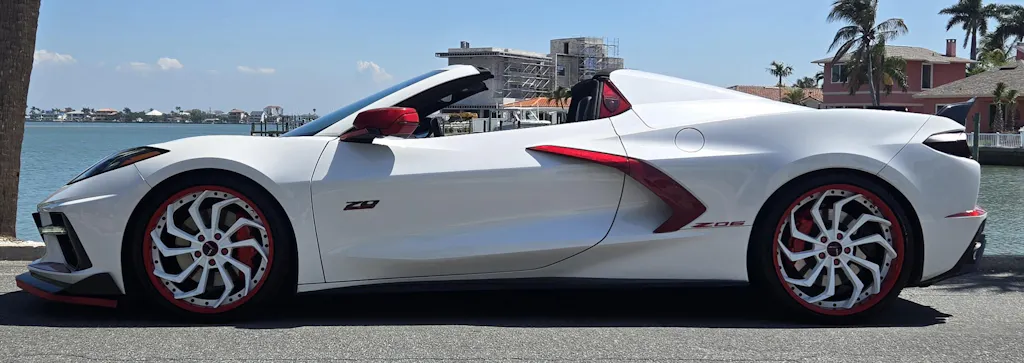 SA-08 Custom C8 Corvette Stingray/Z51 Aggressive 20x9 21x12, 19x8.5 20x11