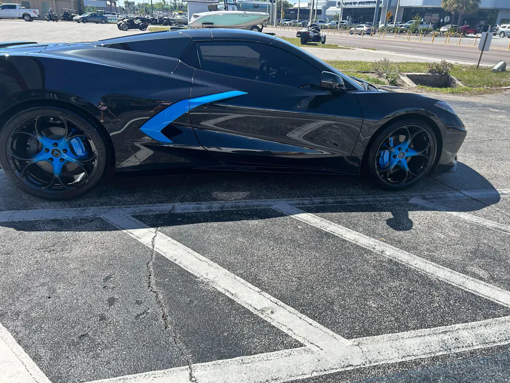 SC-07M Corvette C8 Stingray/Z51 Rapid Blue 19x8.5 20x11, 20x9 21x12