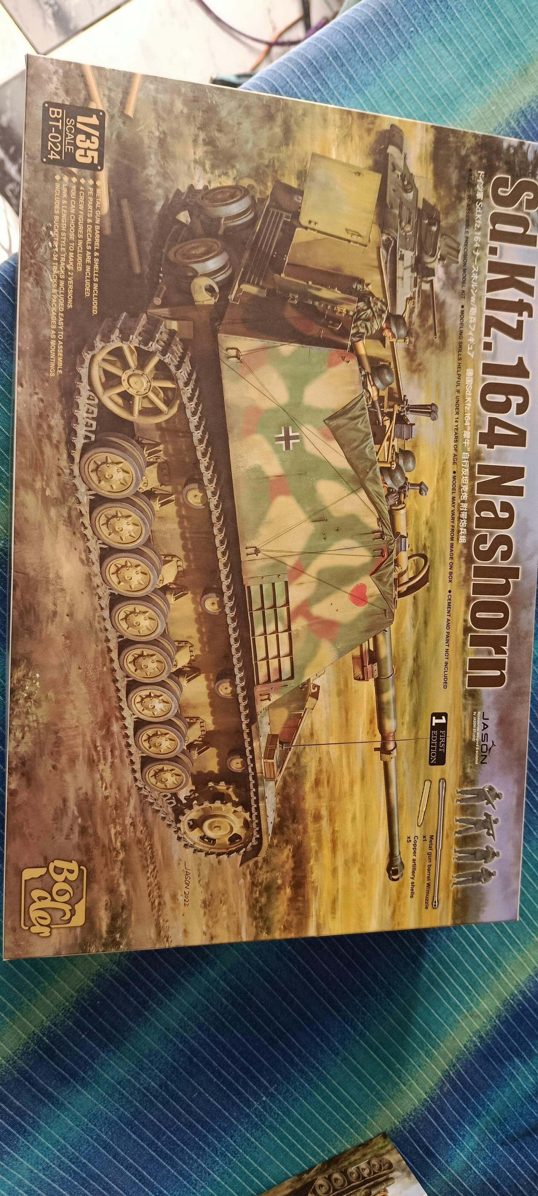 Border Models 1/35 Sd.Kfz. 164 Nashorn Early/Command Version