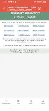 Inventory Management & Sales Tracker