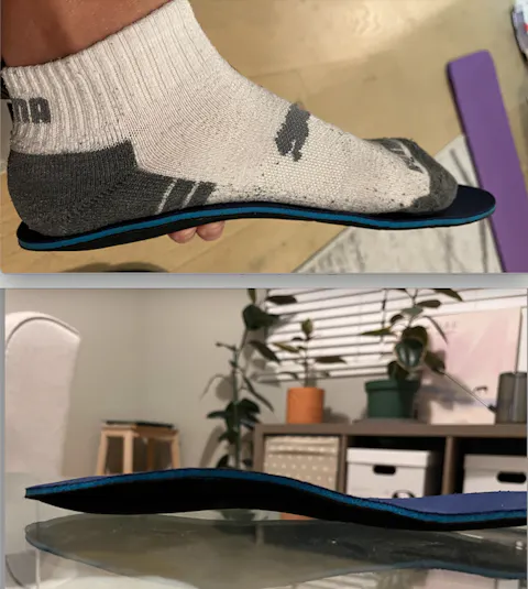 SprinSole Omni Custom Insoles | pain-relief orthotics with EXTRA arch-support