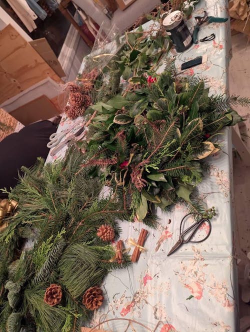 Scots Pine Branches (Pinus sylvestris) – Fresh Foliage for Christmas Wreaths, Floristry & Festive Crafting