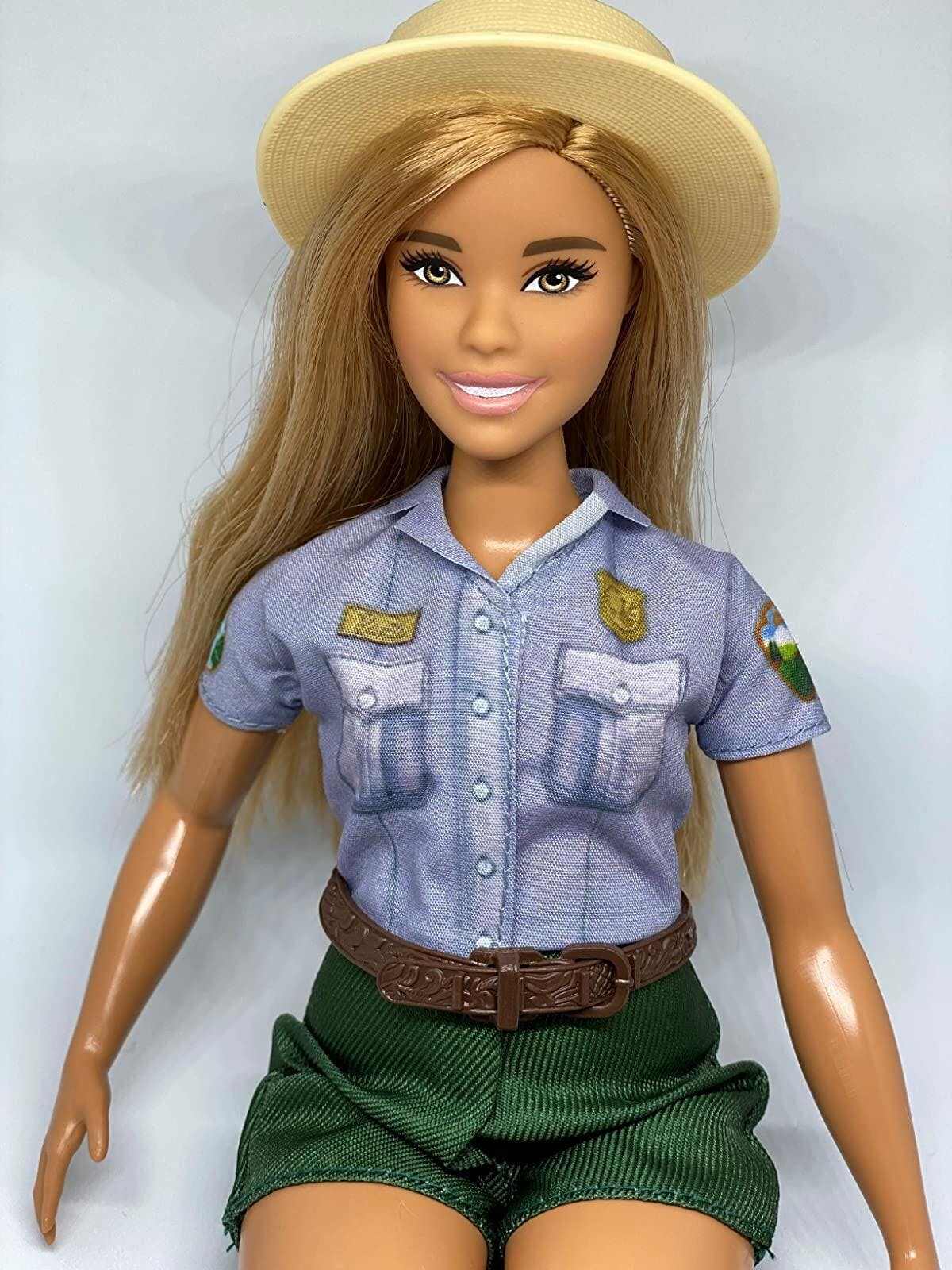 Park ranger barbie cheap doll