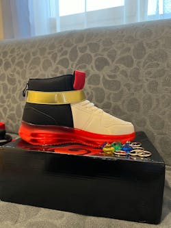 Shadow The Hedgehog Sneakers Chaos Emeralds & Rings