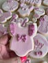 Baby Girl Frilly Onesie Raised Cookie Stamp/Fondant Debosser & Cutter