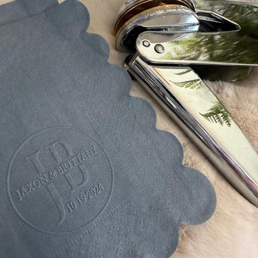 Custom Embosser with Your Logo / Artwork – Official Certification Seal