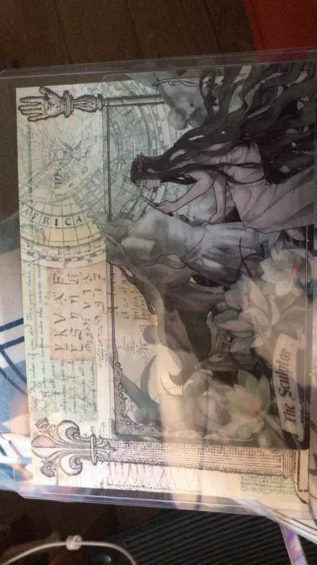 アンティーク タグ ハトメ 珈琲染め コラージュ ジャンクジャーナル №923H アンティーク タグ ハトメ 珈琲染め コラージュ ジャンクジャーナル