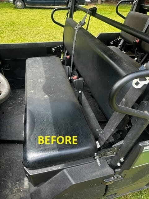 Bench Seat Cover UTV Water-Resistant Seat Covers Set Fit For