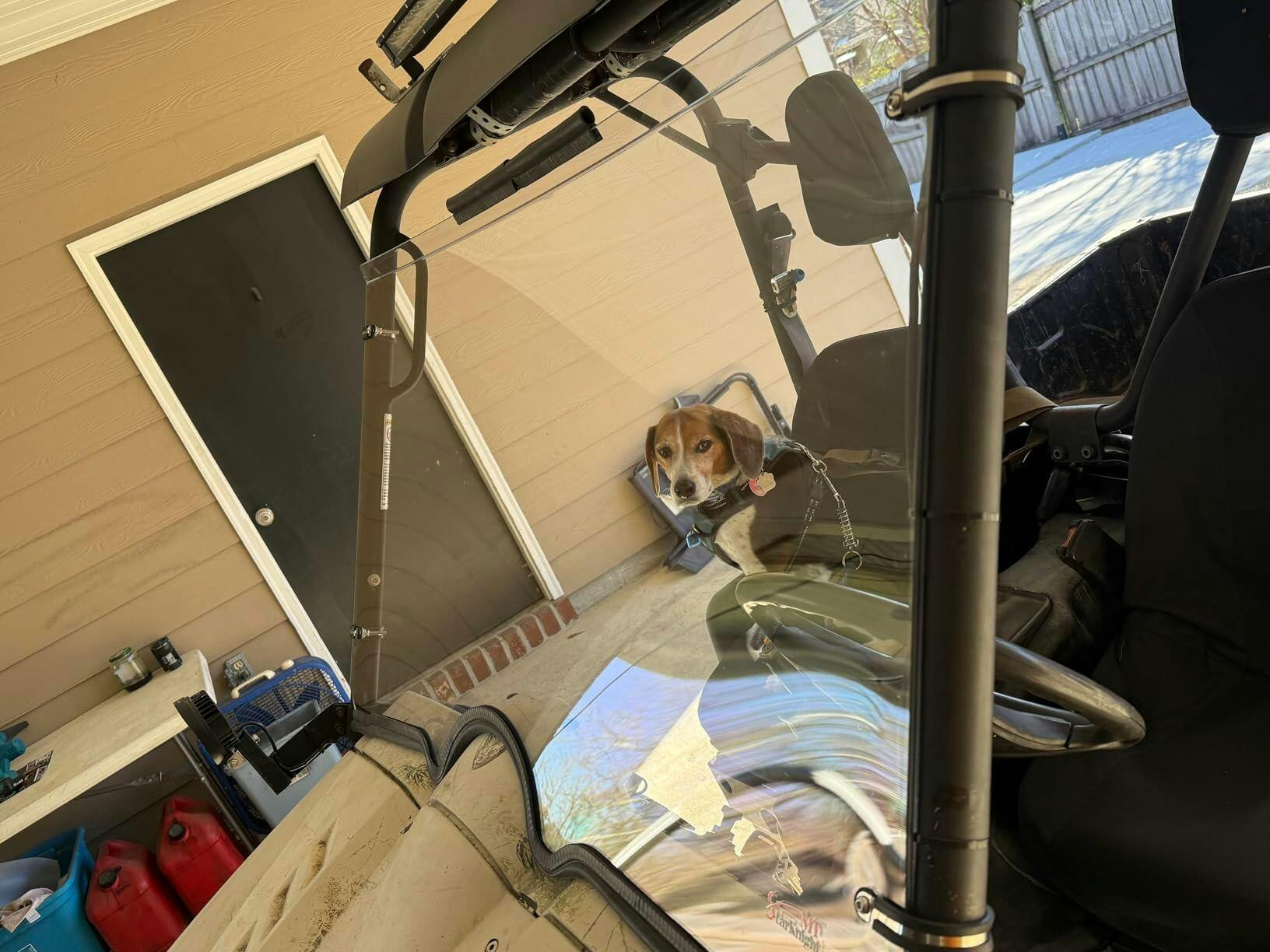 チャイロページ Yamaha Rhino 450/660/700 Full Windshield – StarknightMT