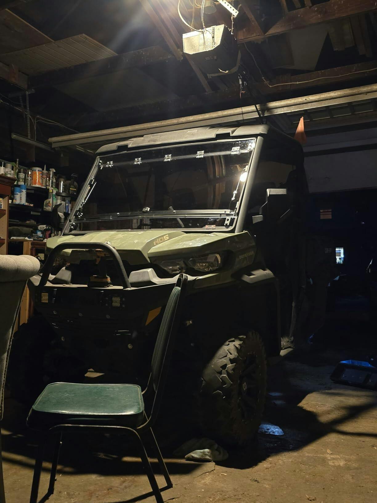 Can-Am Defender HD5/8/10/Max Flip-Up Windshield – StarknightMT