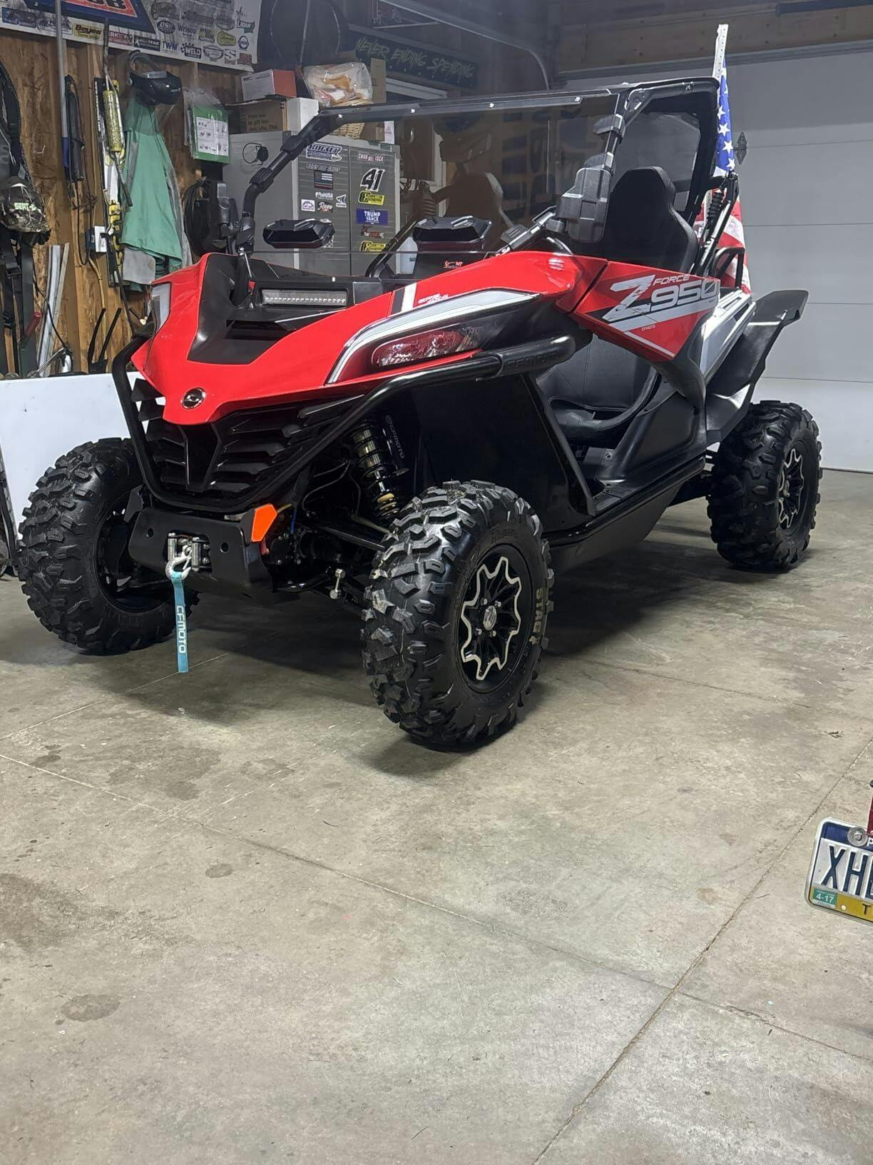 CFmoto Zforce 950 H.O Sport/EX Vented Windshield – StarknightMT