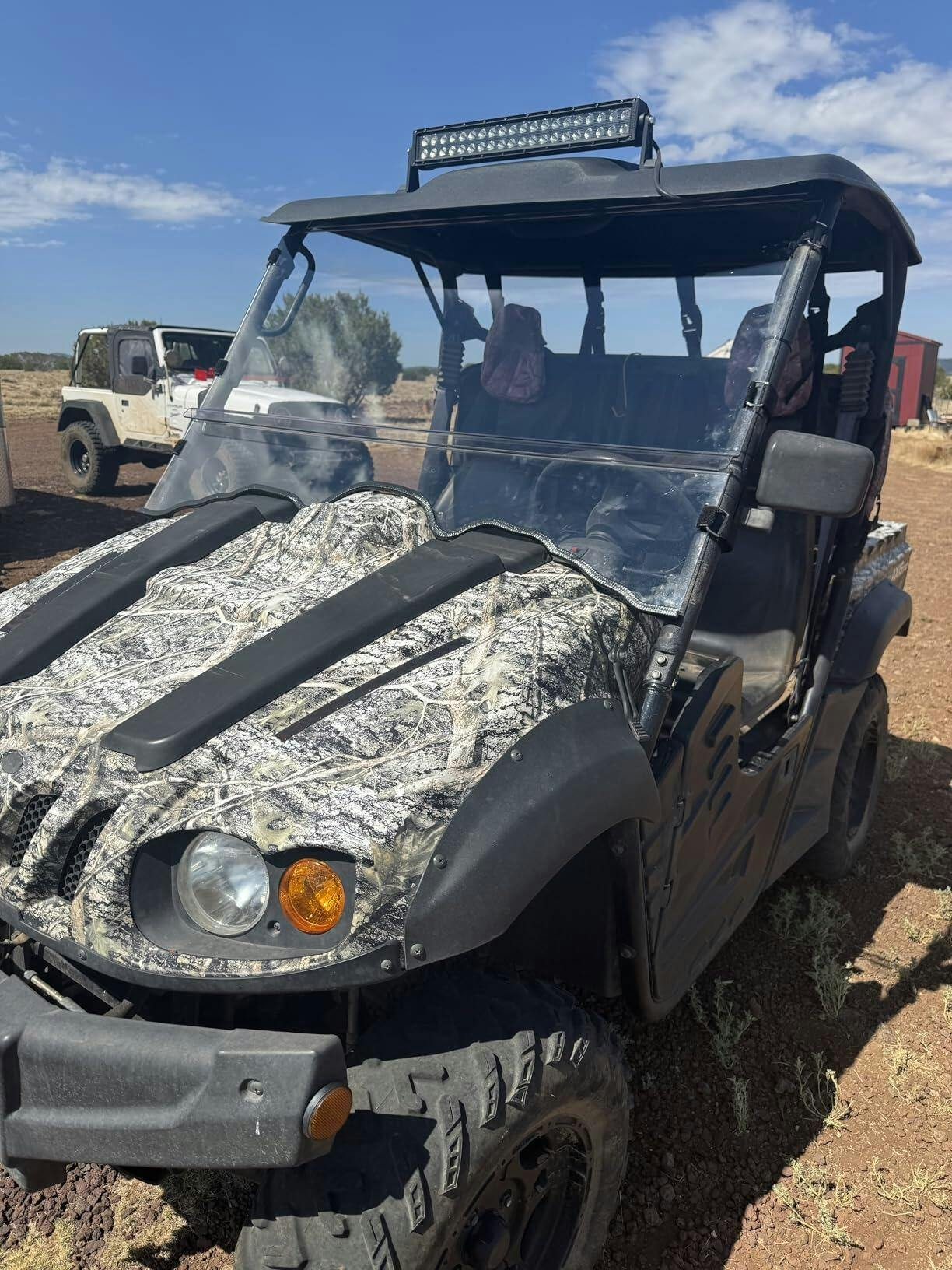 Massimo MSU 500/700 Front Windshield – StarknightMT