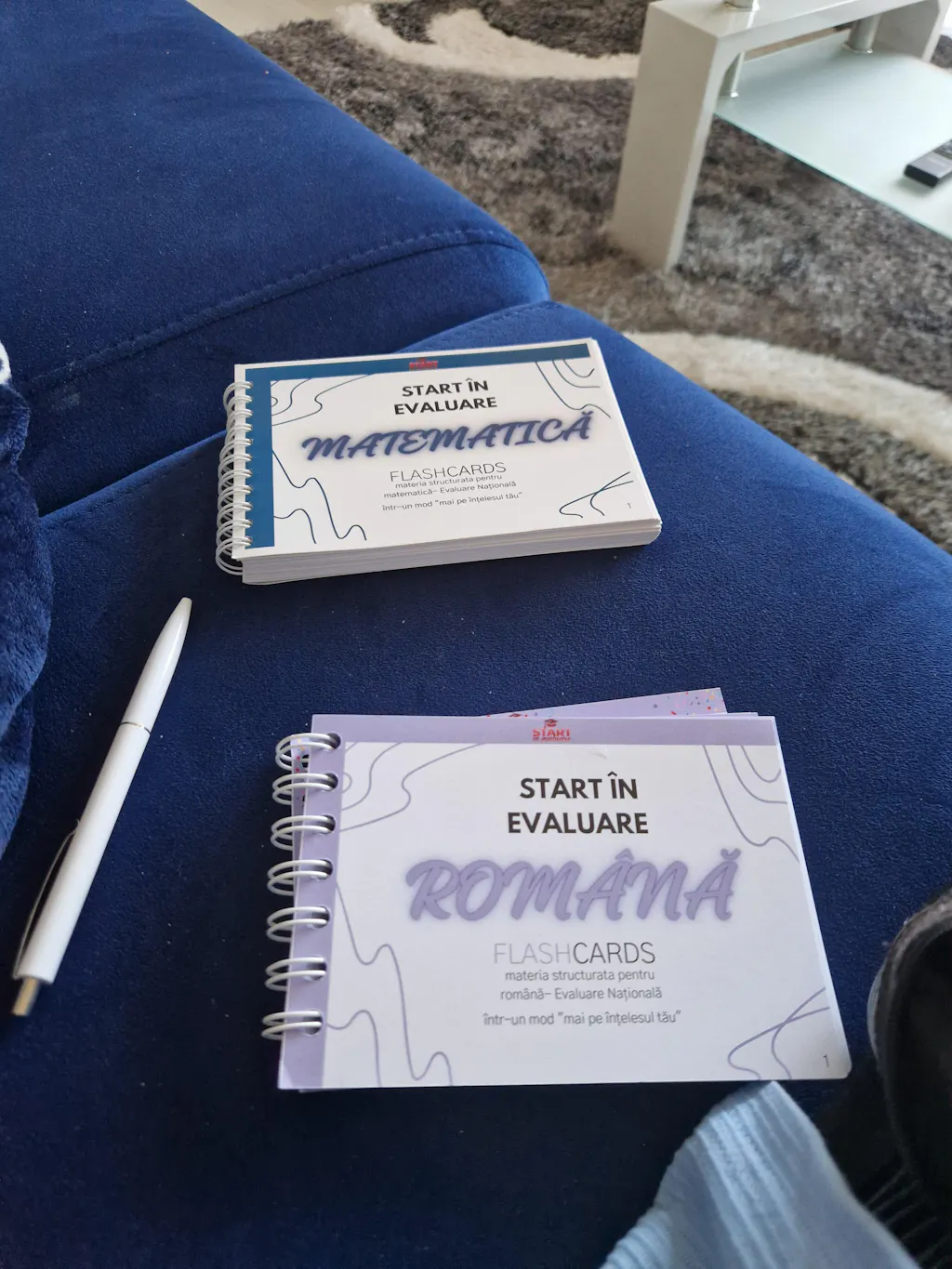 Evaluare Națională Pachet Flashcard-uri Română + Matematică