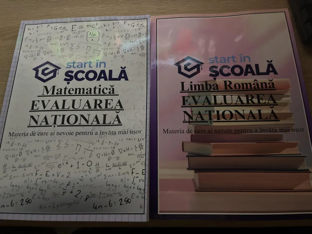 Evaluare Națională Pachet 2 Manuale - Română + Matematică