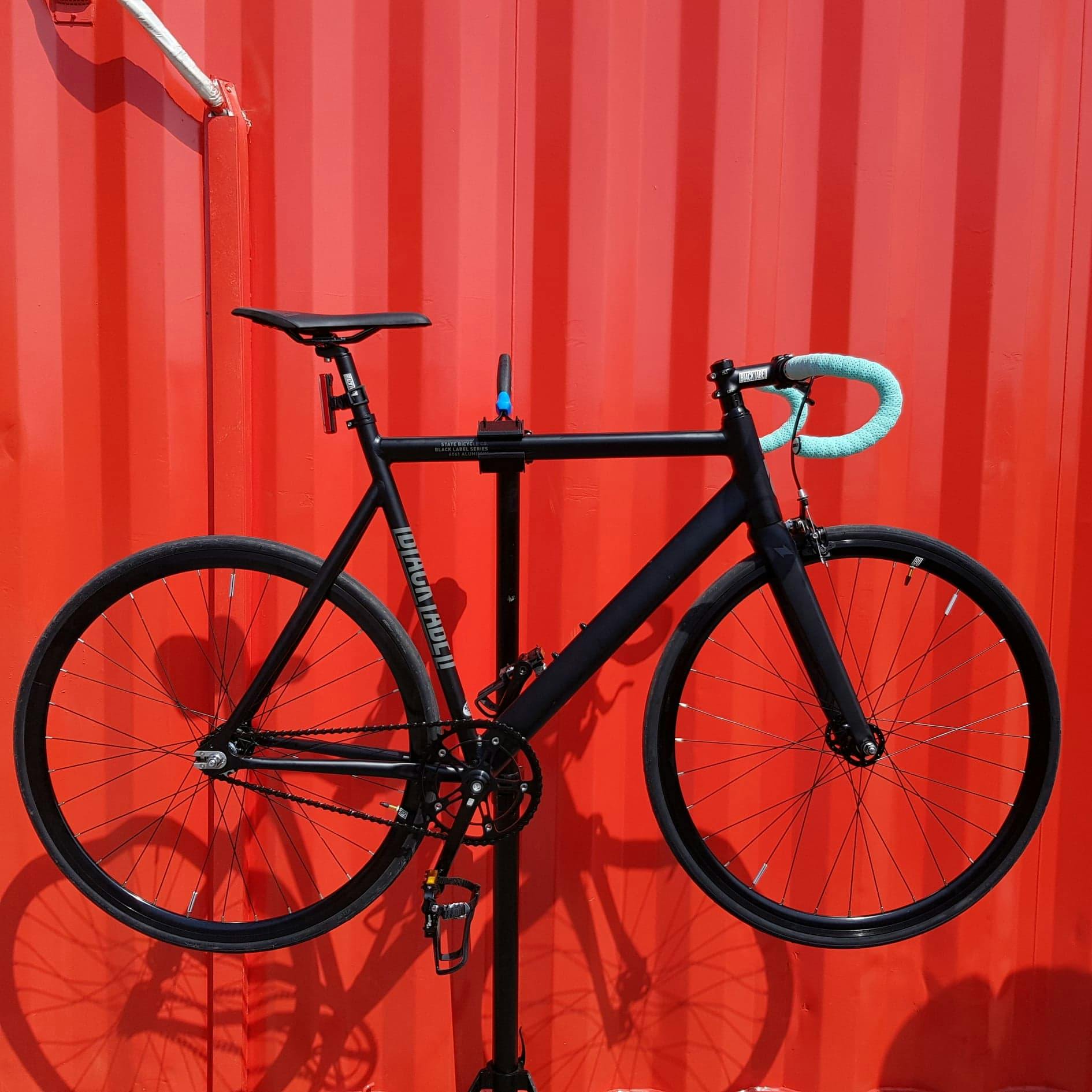 state bicycle black label single speed bike