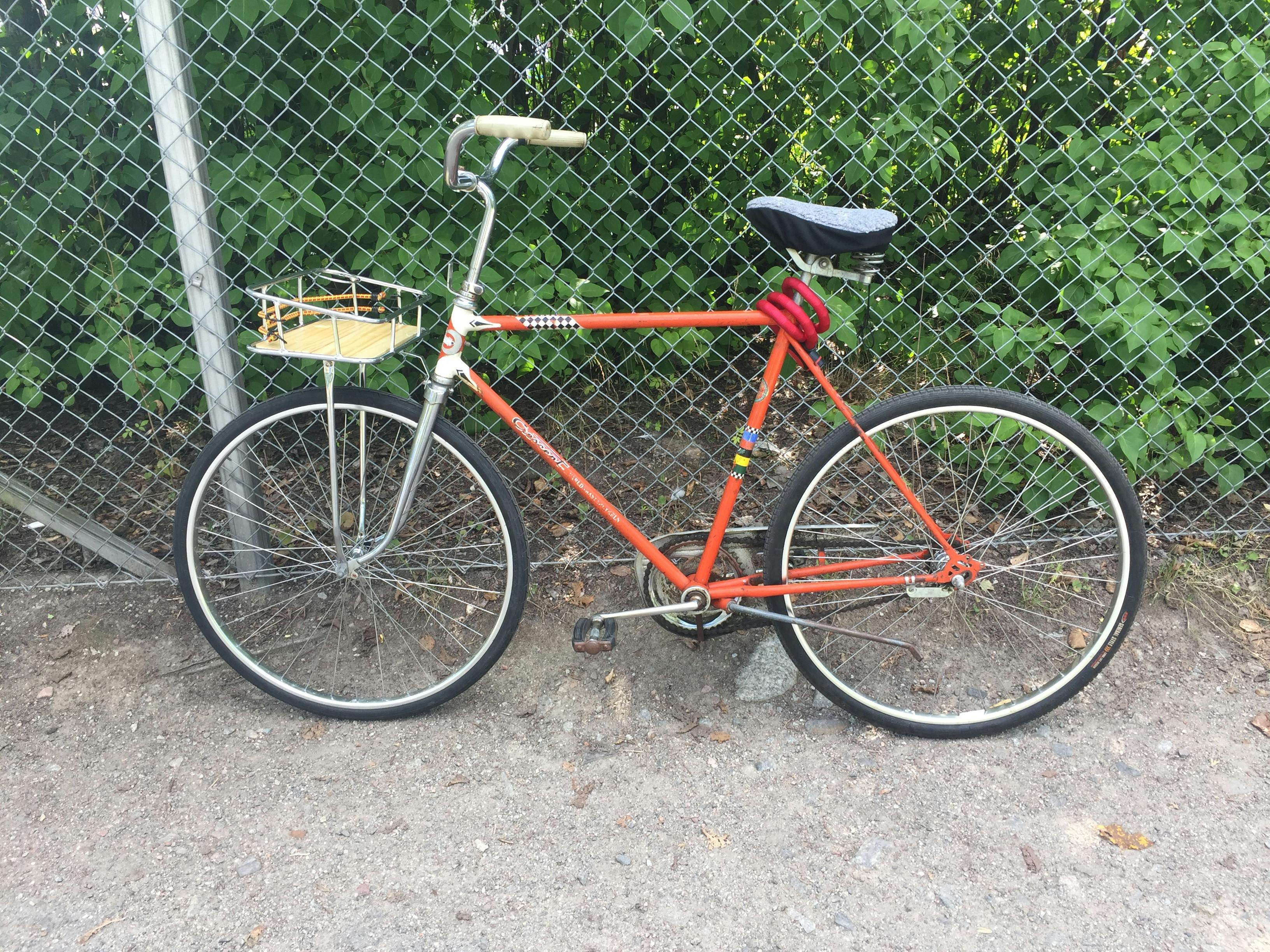 state bicycle co city bike basket