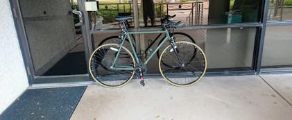 Army Green Fixed Gear And Single Speed Bikes State Bicycle Co