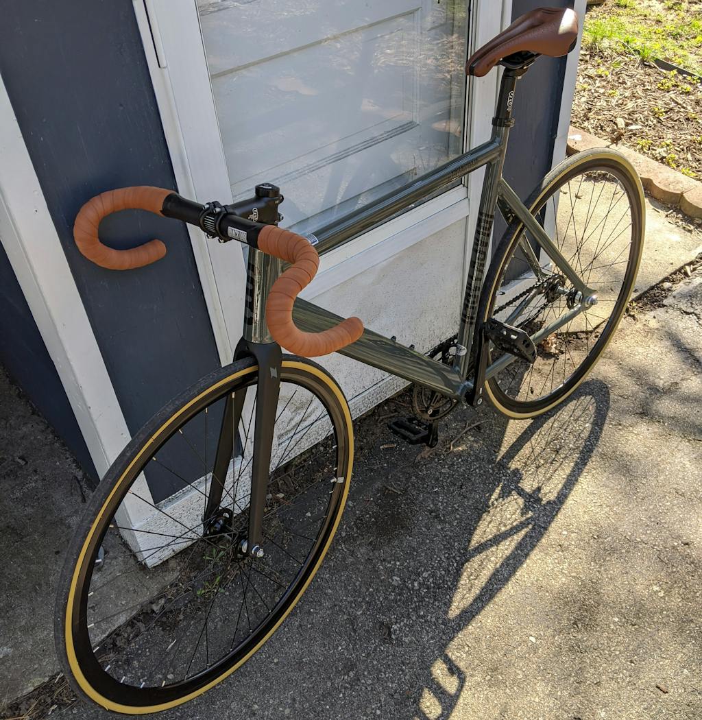 state bicycle 6061 black label track bike