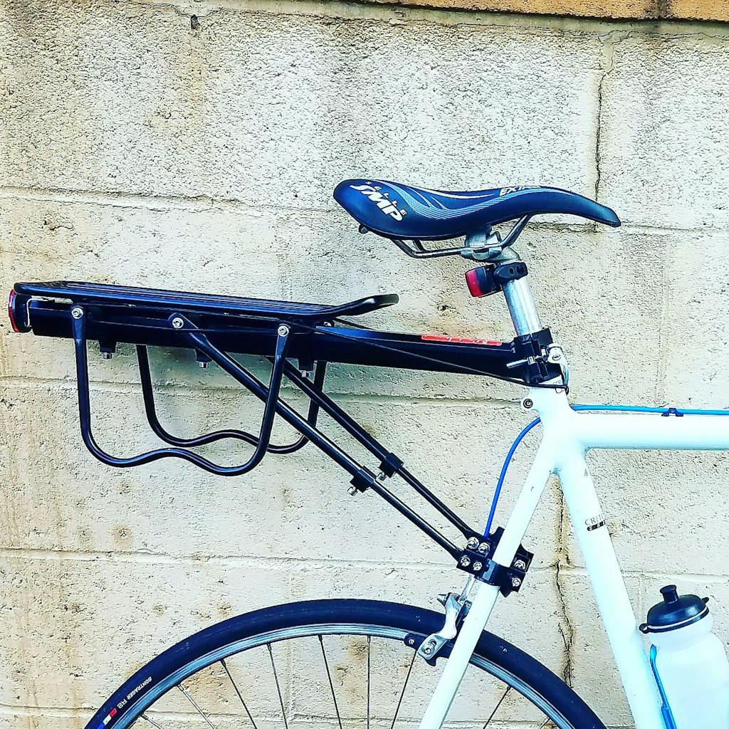 bike rear rack basket