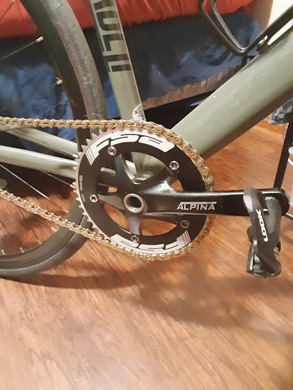 Sticker Fishtail Cyclery Crankset Review FSA Pro Track Chainring