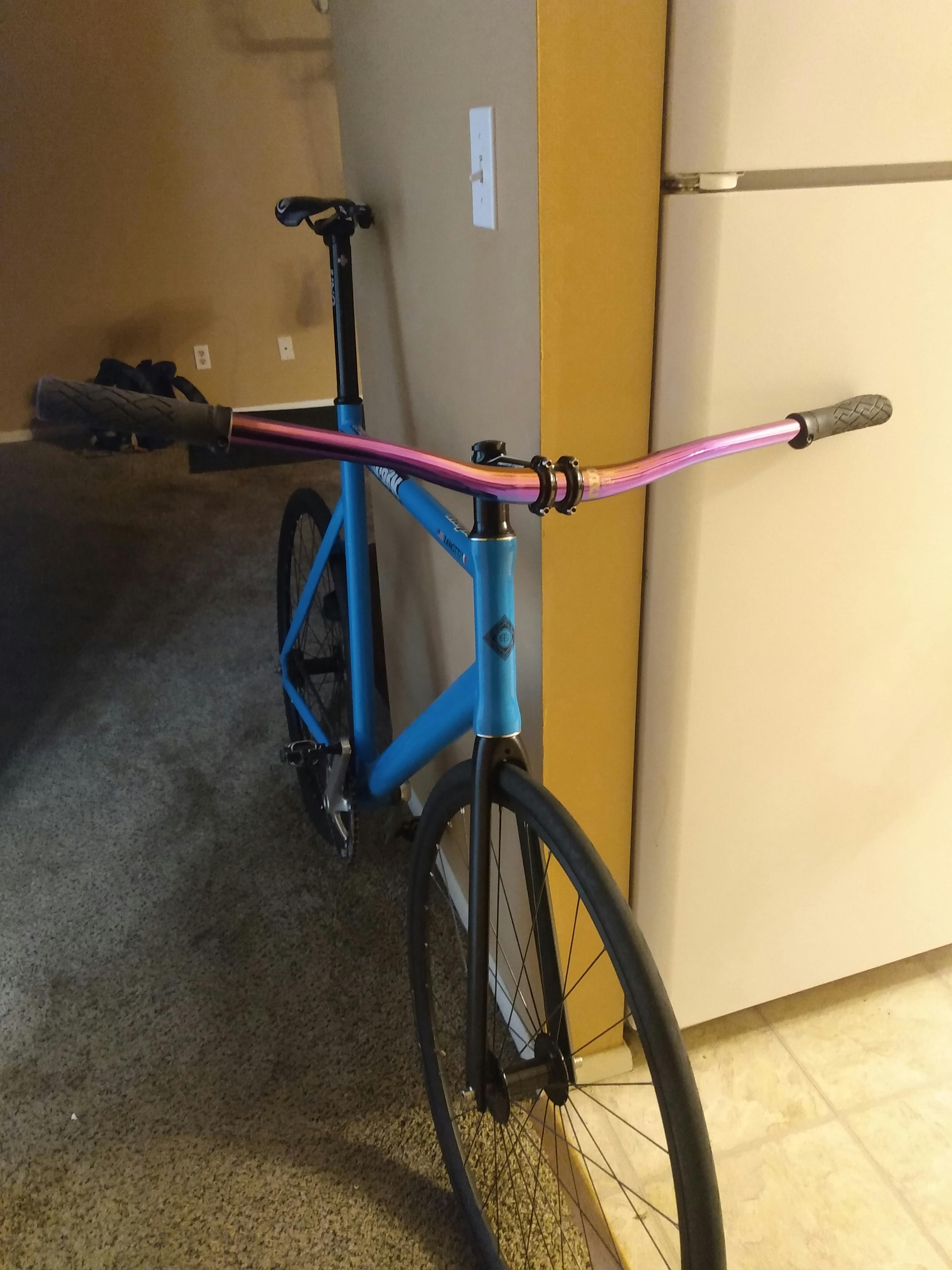 Wide deals riser handlebars