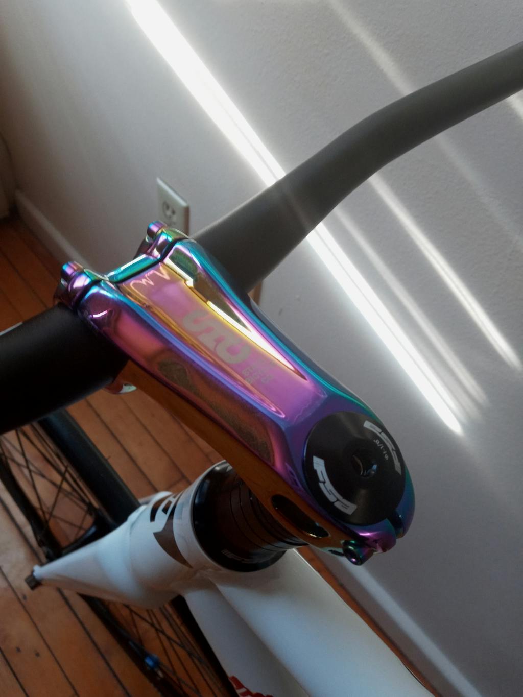 oil slick mountain bike stem