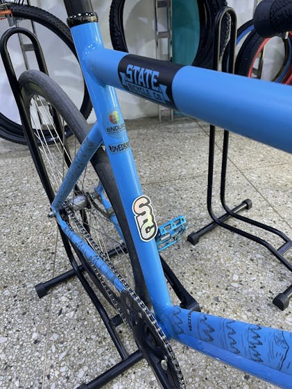 State Bicycle Holographic Monogram Sticker State Bicycle