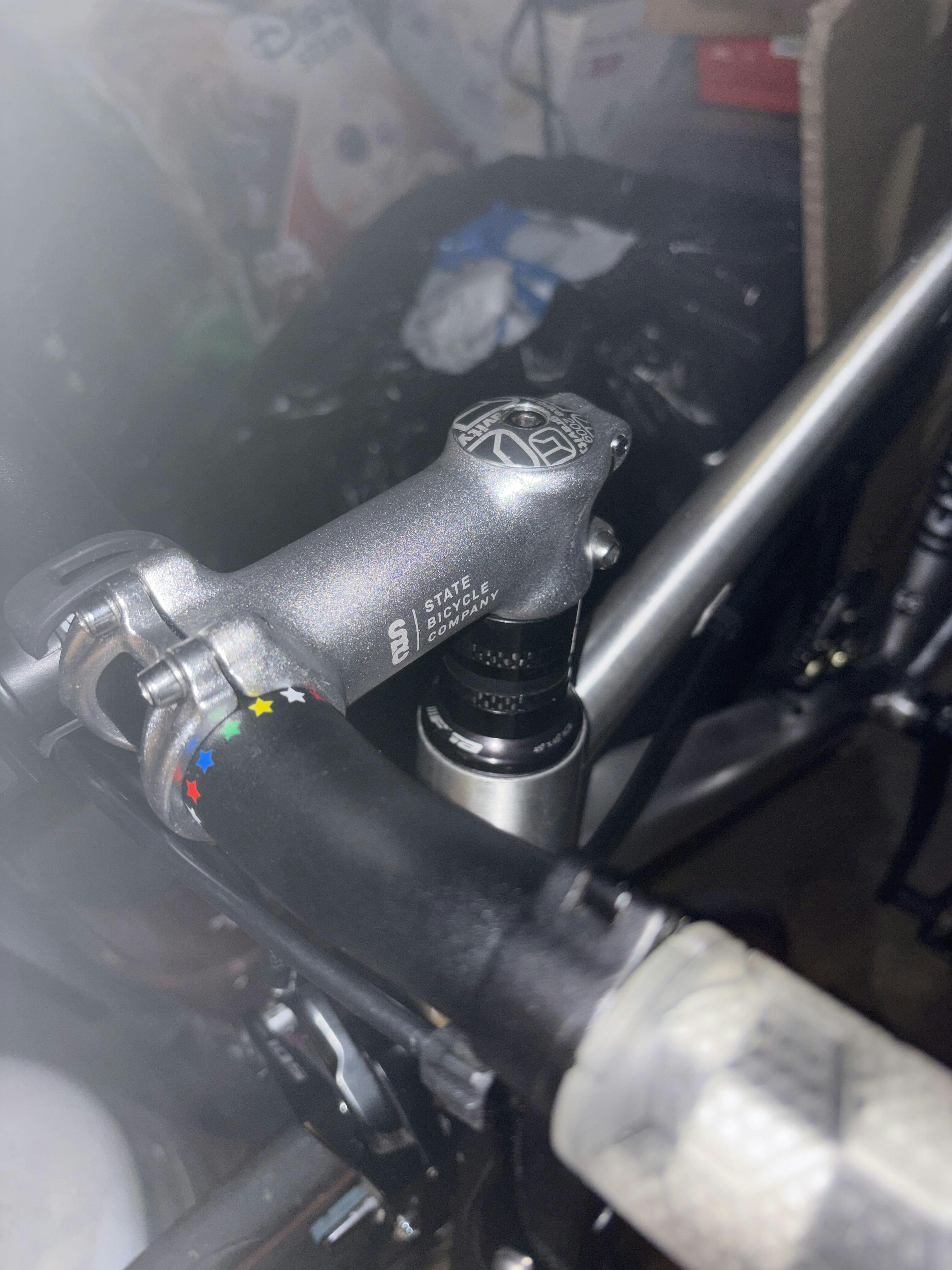 State Bicycle Co. Oversized Stem - 31.8mm (Black) | State Bicycle Co.