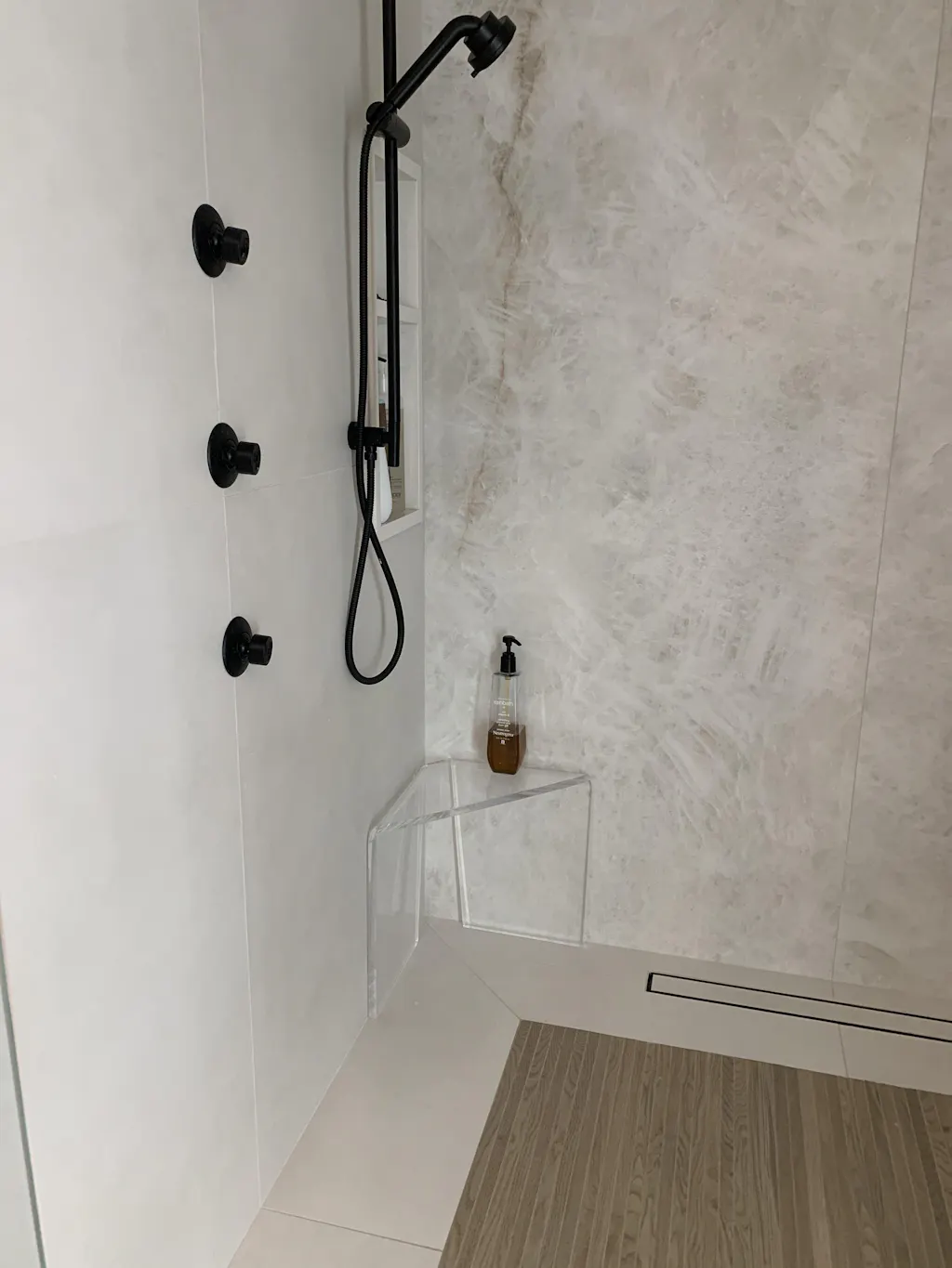 Shower Corner Stool