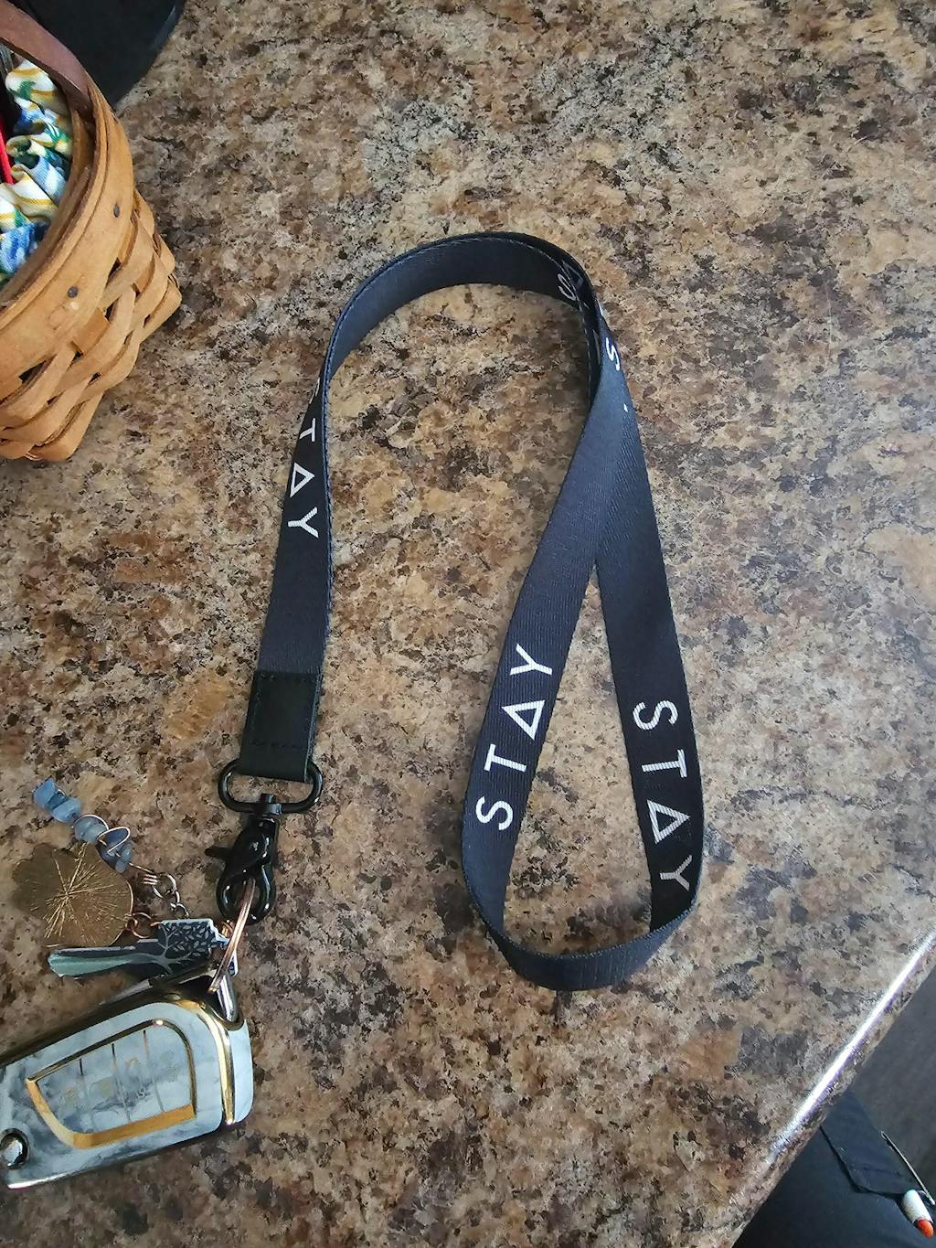 Stay Lanyard - Black