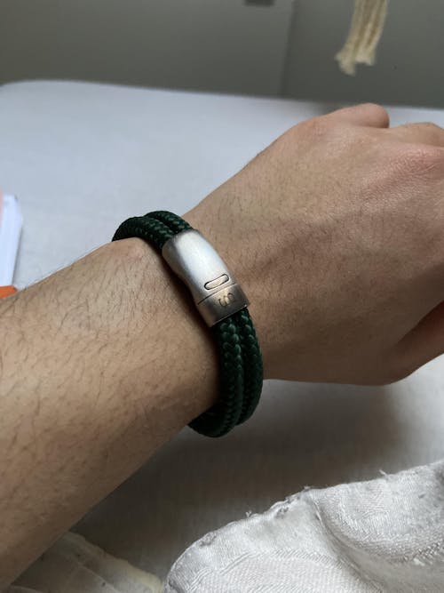 Lake Rope Bracelet Green