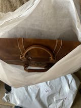 The Dagny Weekender | Large Leather Duffle Bag