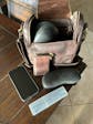The Calista | Small Leather Camera Bag - Leather Camera Lens Case
